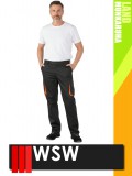 WSW DIRECTO BLACKORANGE technikai stretch derekas munkanadrág - munkaruha