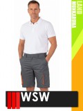 WSW DIRECTO GREYORANGE technikai stretch rövidmunkanadrág - munkaruha