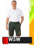WSW DIRECTO OLIVE technikai stretch rövidmunkanadrág - munkaruha