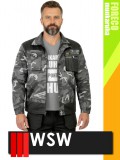WSW FORECO CAMO technikai kevertszálas munkakabát - munkaruha