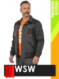 WSW FORECO GREYORANGE technikai kevertszálas munkakabát - munkaruha