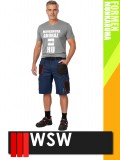 WSW FORMEN NAVYRED technikai kevertszálas rövid munkanadrág - munkaruha