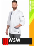 WSW HORECA WHITE DOLCE technikai férfi séfkabát - munkaruha