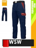 WSW KENTUCKY RED technikai kevertszálas derekas munkanadrág - munkaruha