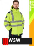 WSW MULTISTA YELLOW 3IN1 ESD technikai bélelt láthatósági multinorm télikabát - munkaruha