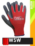 WSW NYLA mártott latex mártott szerelő munkakesztyű - 12 pár/csomag