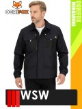 WSW OGRIFOX BLACK technikai kevertszálas férfi munkakabát - munkaruha