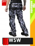 WSW PRO RUBENADA CAMO technikai kevertszálas derekas lengőzsebes munkanadrág - munkaruha
