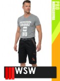 WSW PROMASTER BLACK technikai kevertszálas rövid munkanadrág - munkaruha