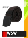 WSW RAP BLACK elasztikus rugalmas nadrágtartó öv - munkaeszköz kiegészítő
