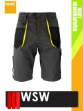 WSW SETENTA ANTHRACITEYELLOW technikai kevertszálas rövid munkanadrág - munkaruha