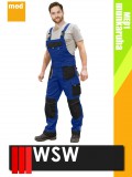 WSW SETENTA ROYAL technikai kevertszálas kantáros munkanadrág - munkaruha