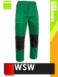 WSW SIETE GREEN technikai kevertszálas derekas munkanadrág - munkaruha
