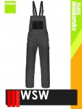 WSW SIETE GREY technikai kevertszálas kantáros munkanadrág - munkaruha