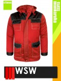WSW SIETE RED technikai kevertszálas téli bélelt munkakabát - munkaruha