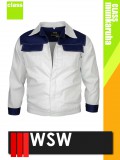 WSW SIETE WHITE technikai kevertszálas munkakabát - munkaruha