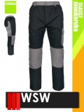 WSW VACILA BLACK technikai pamut derekas munkanadrág - munkaruha