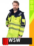 WSW YELLOW JAC technikai bélelt láthatósági télikabát - munkaruha