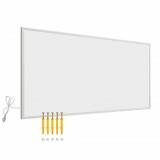 WT Infrapanel 850W 1220 x 770 x 15 mm fehér infravörös fűtés fali elektromos fűtés, fűtőpanel