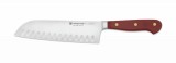 Wüsthof Classic Color bordázott santoku kés - 17 cm - TASTY SUMAC