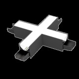 X-CONNECTOR FOR ELMARK PROFILE SURFACE 3000K FEKETE