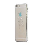 X-Doria City Star Swarovski - iPhone 6 / 6S  kristályokkal díszített tok - átlátszó /  Flora Bracelet  Gold