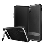 X-Doria Stander - iPhone XS / X tok kitámasztóval - fekete