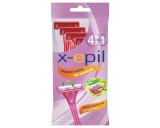X-Epil - eldobható női borotva 2 pengés (5db)