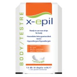 X-Epil Használatrakész gyantacsík testre - Hypoallergén 6x2db XE9233
