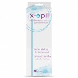 X-Epil Lehúzó textílcsíkok 20db - dobozban XE9082