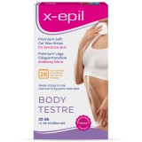 X-Epil Prémium lágy gélgyantacsíkok érzékeny bőrre testre 20db XE9226