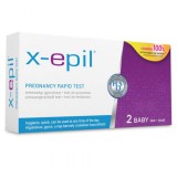 X-Epil terhességi gyorsteszt csíkok (2db, 25mIU/ml)