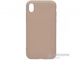 X-Level Guardian telefonvédő gumi/szilikon tok Apple iPhone XR (6,1") készülékhez, arany