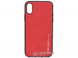 X-Level telefonvédő gumi/szilikon tok Apple iPhone X (5,8") készülékhez, piros