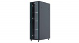 X-Tech 42U álló rack szekrény 800x800 mm G7, fekete, lapraszerelt