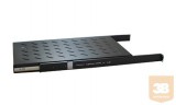 X-Tech - Kihúzható tálca 800mm mély rack szekrényhez