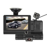 XBLITZ Szélvédőre szerelhető autós menetrögzítő kamera DVR-04 4,0" kijelzővel, tolatókamerával