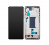 Xiaomi 11T Pro fekete gyári LCD kijelző érintővel és kerettel (5600030K3S00, 56000E0K3S00)