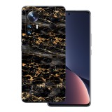 Xiaomi 12 - Fekete-arany márvány fólia