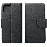 Xiaomi 12 Lite, Oldalra nyíló tok, stand, Fancy Book, fekete