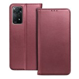 Xiaomi 15 Pro Smart Magneto flip tok, burgundi