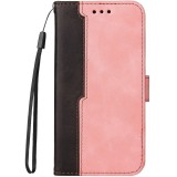 Xiaomi 15 Ultra, Oldalra nyíló tok, stand, kártyatartóval, kézpánttal, Wooze Colour Wallet, rózsaszín
