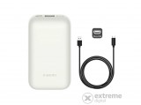 Xiaomi 33W Power Bank külső akkumulátor,10000mAh, Pocket Edition Pro, csontszínű