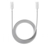 Xiaomi adatkábel (Type-C - Type-C, 6A, gyorstöltő, 100cm, cipőfűző) FEHÉR