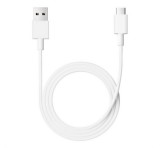 XIAOMI BHR087GGL adatkábel (USB - Type-C, 3A, gyorstöltő, 100cm) FEHÉR