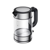 Xiaomi BHR7423EU Mi Electric Glass Kettle 1.7 l, 2200 W, LED Fekete-Inox-Átlátszó vízforraló