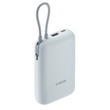Xiaomi BHR9073GL 10000mAh (integrált kábel) kék power bank (58478)