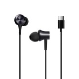 Xiaomi HSEJ04WM Piston USB-C vezetékes fülhallgató – Type-C headset mikrofonnal, fekete