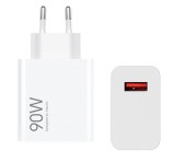 XIAOMI HYPERCHARGE COMBO hálózati töltő USB aljzat (90W, gyorstöltő) FEHÉR