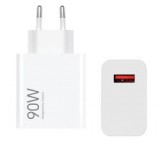 Xiaomi HYPERCHARGE COMBO hálózati töltő USB aljzat (90W, gyorstöltő) FEHÉR